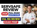 Pass Your 2026 ServSafe Manager Exam on the First Try Ultimate CUL 102 Practice Questions