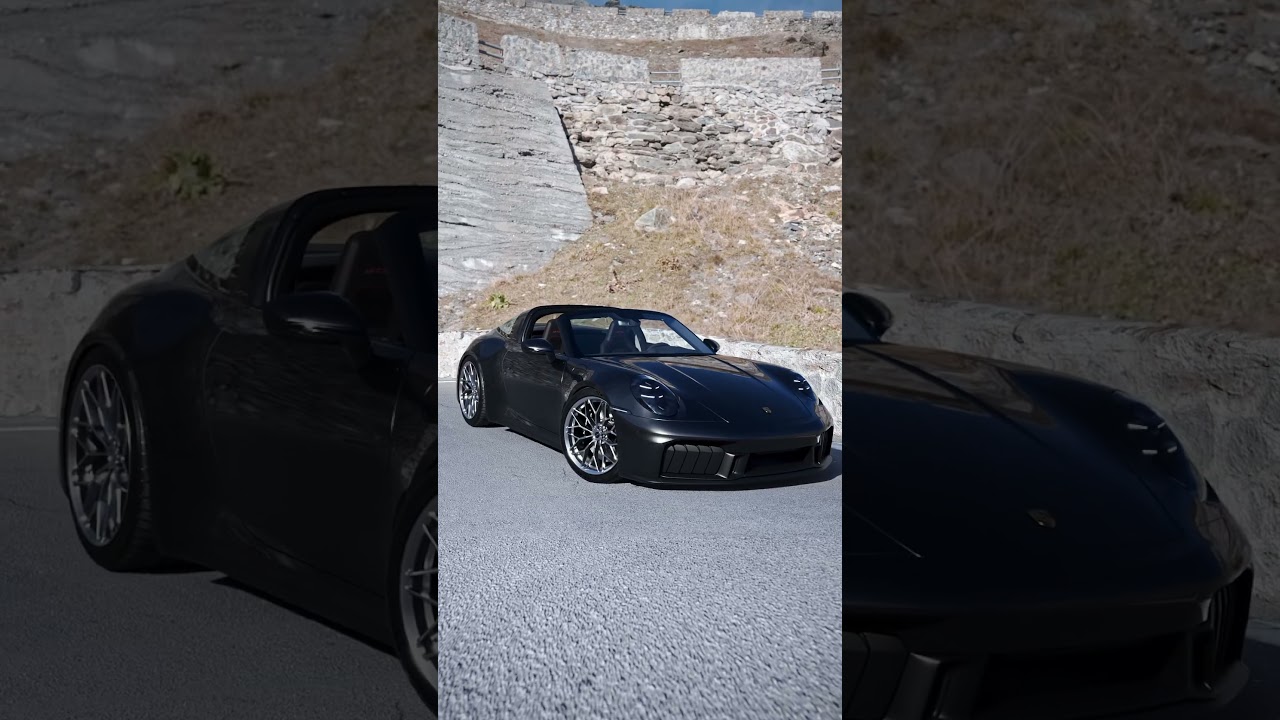 Porsche 911 Targe x Swiss Alps 