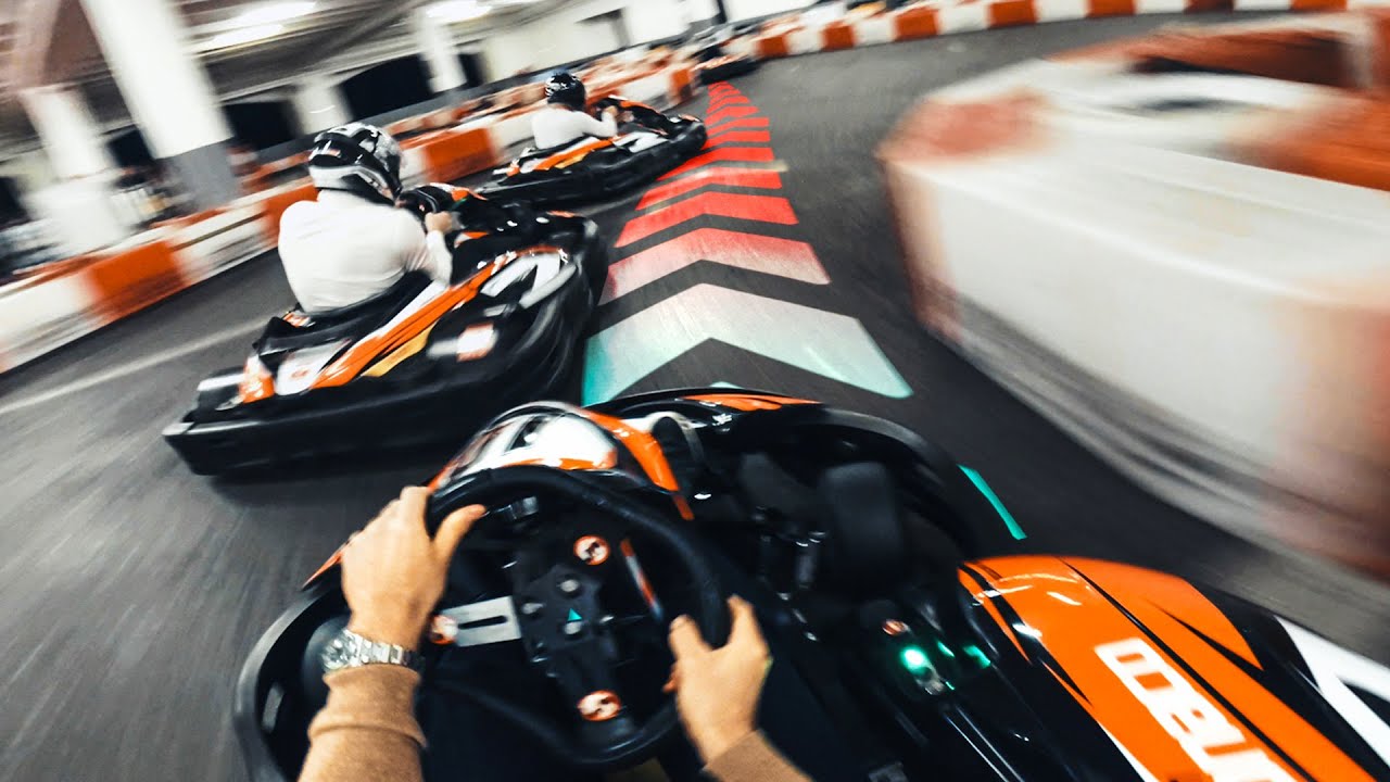 Racing my Team in Go Karts | Nico Rosberg | eVlog