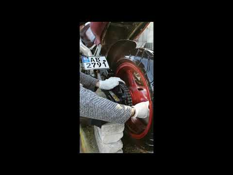 ცეფის გაწმენდა Kawasaki zx600