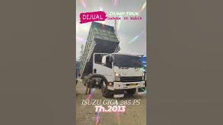 DUMP TRUK, DIJUAL, ISUZU GIGA 285 PS,Th.2013 #mustika88 #truk #dumptruck #dumptruk #proyek #civil