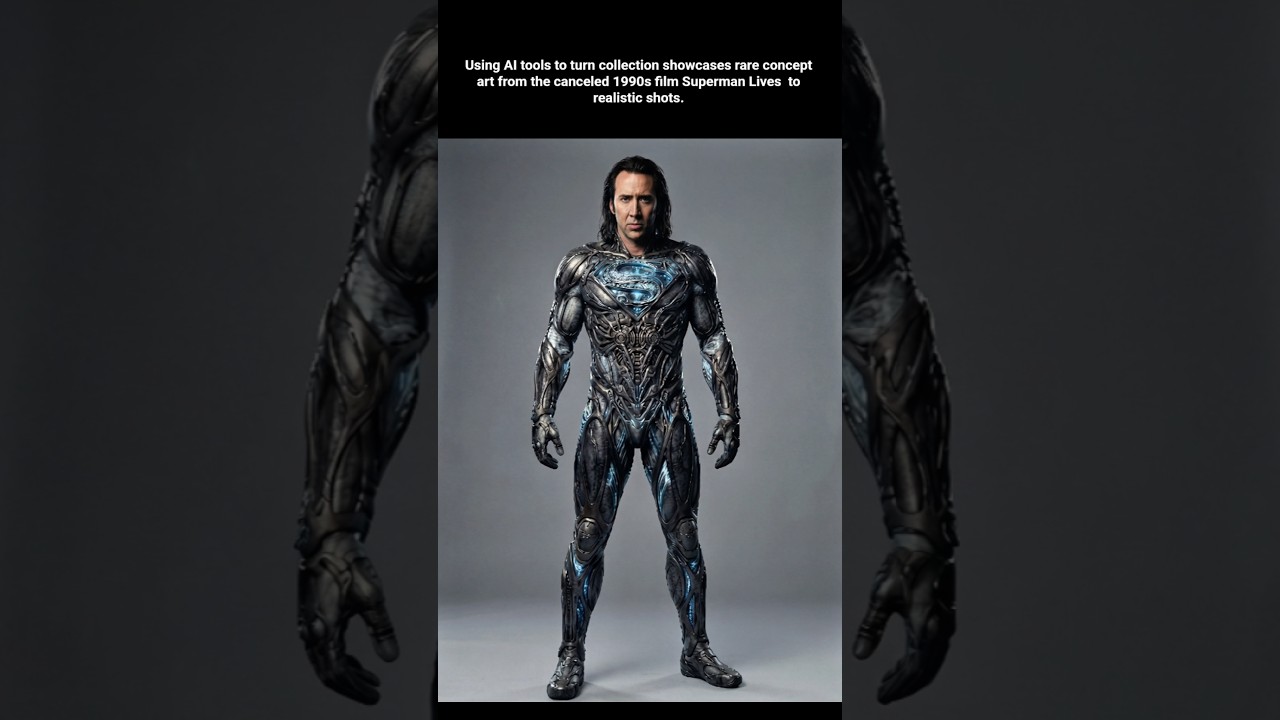 Superman Lives Cancelled  Concept art 