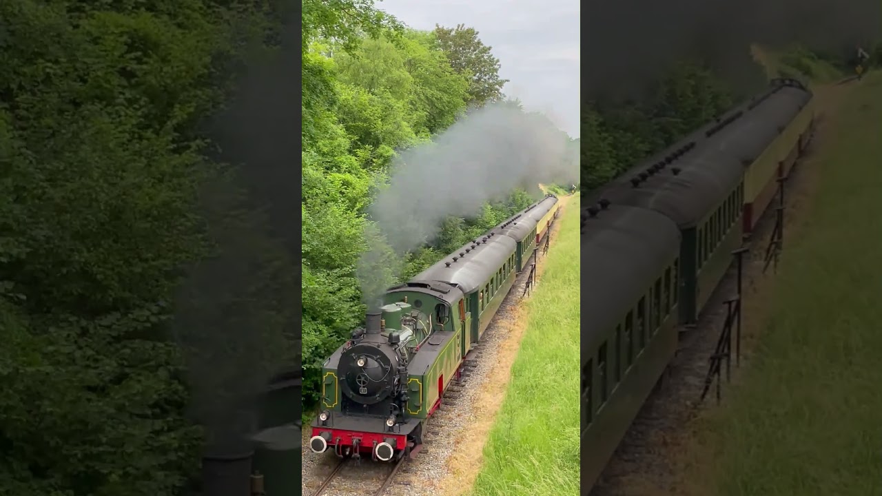 Mit Volldampf mit der HSIJ Loc 57 'Bonne' unterwegs nach Simpelveld