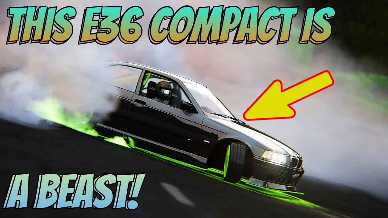 Gravy Garage BMW E36 at Hunter Park 2023 Assetto Corsa Drifting