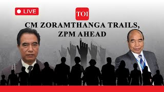 Mizoram Election Results LIVE: ZPM ahead of MNF; CM Zoramthanga trails | Mizoram Elections | TOI