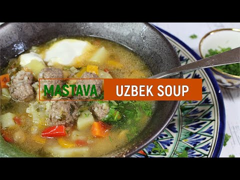 Video: Suppe Med Ris, Grøntsager Og Kødboller