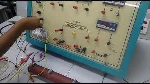 To measure resistance and inductance by using 3 voltmeter method choke coil connections