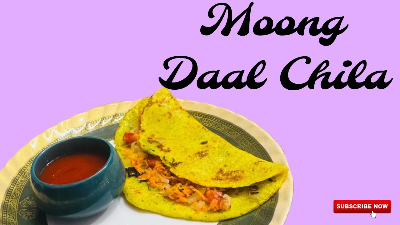 Moong Dal Chilla | Healthy Breakfast Recipe | Healthy Chilla in 5 Minutes 😍| Desi style Chilla