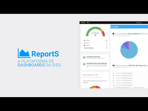 Conheça o ReportS - a plataforma de dashboards da SIEG