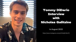 Nicholas Galitzine Interview | Tommy DiDario Aug 30th, 2022 | 니콜라스 갈리친 퍼플하트 인터뷰 한글 자막