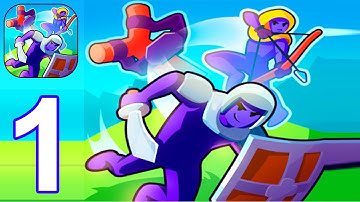 Throw and Defend - Gameplay Part 1 All Levels 1-15 Max Level (Android, iOS)