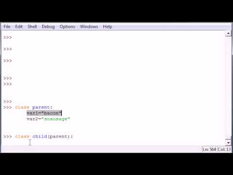 Python Programming Tutorial   35   Overwrite Variable on Sub video x flv
