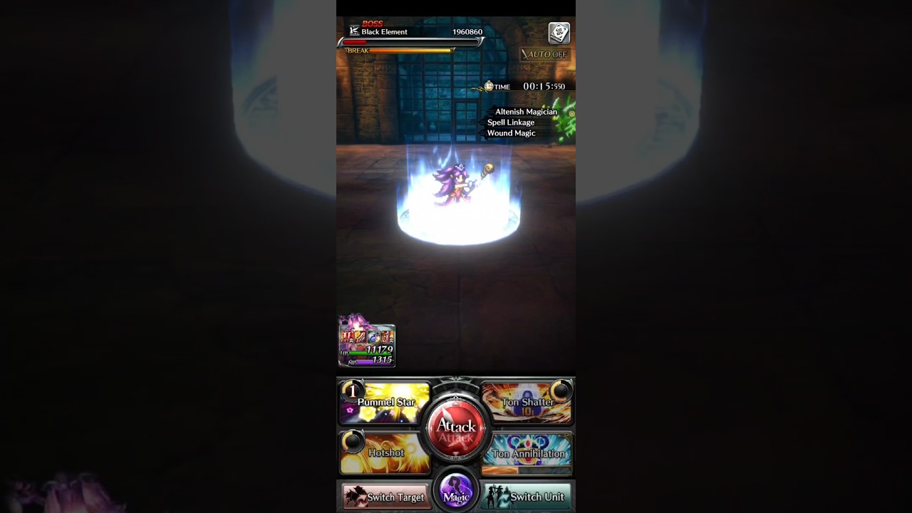 Floor 2 Non-Attribute=No Problem-  Last Cloudia: Maze of Tartarus 