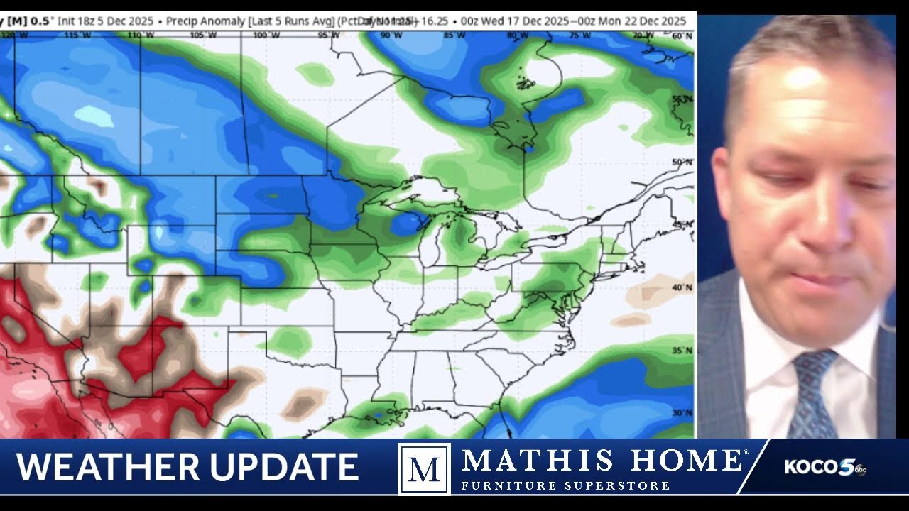 Freezing Fog + Christmas Outlook