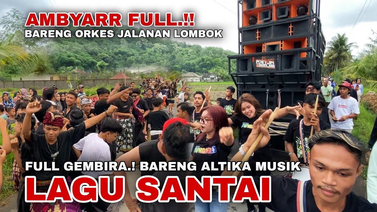 SENANG BARENG.!! ORKES JALANAN ALTIKA MUSIK | SAHLAN LEON LAGU SANTAI