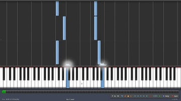 Czerny Exercise 2 from Practical Method for Beginners at 100BPM in Synthesia