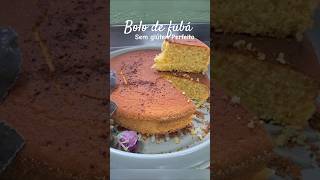 BOLO DE FUBÁ MUITO MACIO SEM GLÚTEN E SEM AÇÚCAR ✨