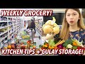 WEEKLY GROCERY SHOPPING AND HAUL + HOW TO STORE VEGETABLES + KITCHEN TIPS! | VLOG#106 Candy Inoue ♥️