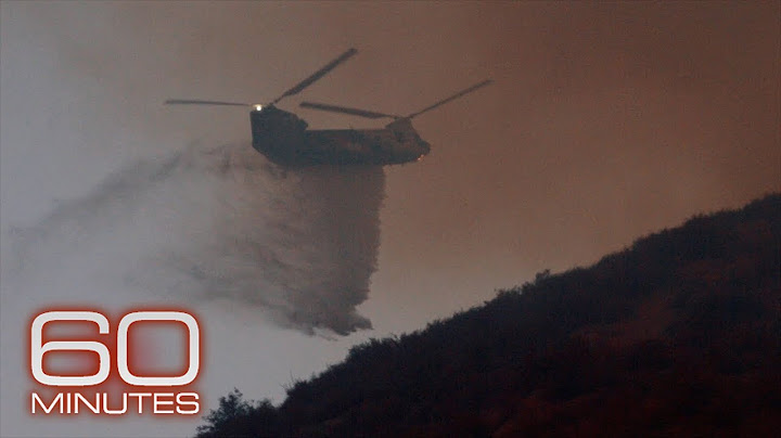 Taking the fight to the night against California's wildfires with new helicopters