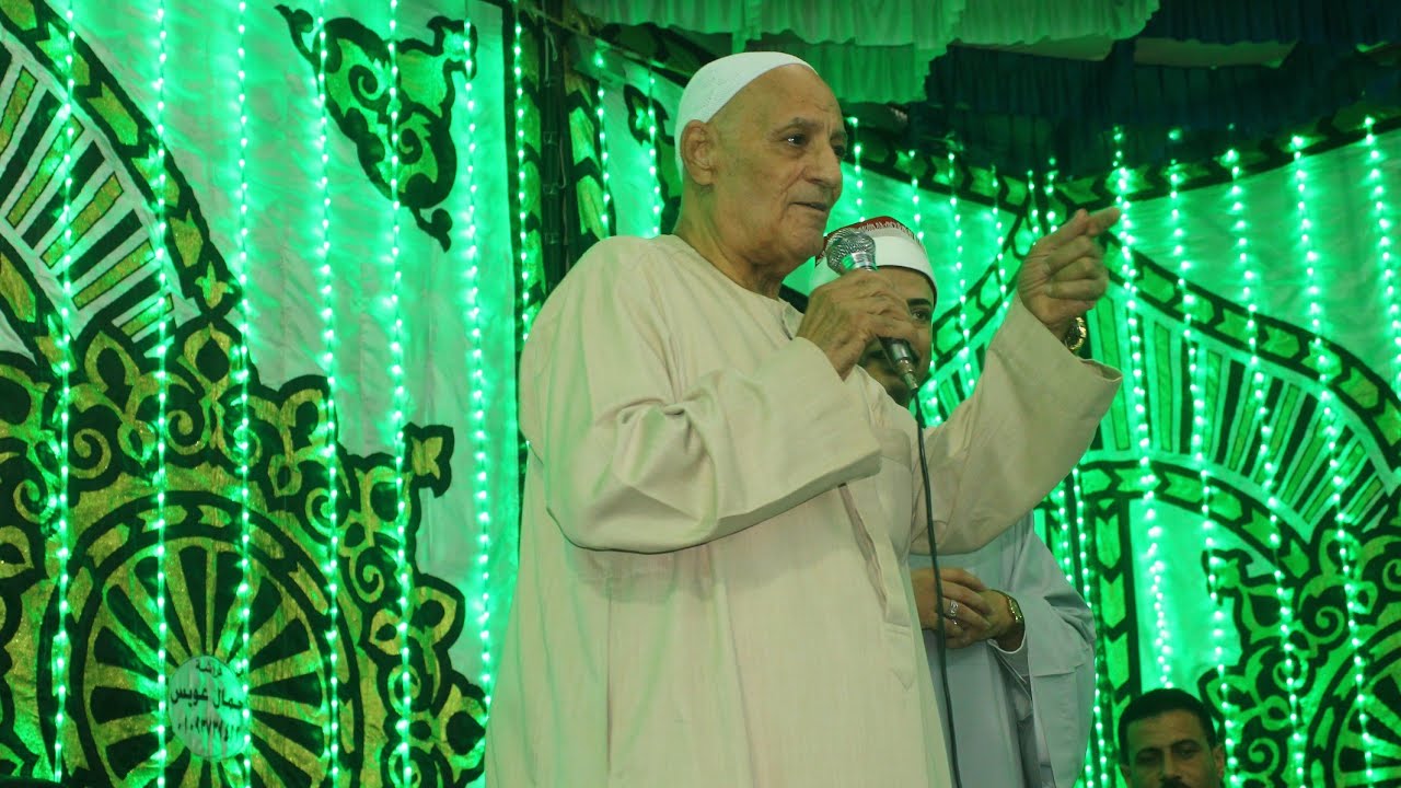 مداحين الرسول الشيخ احمد مجاهد والشيخ محمد الصياد حنة الاستاذ احمد طارق عبداللاه بالمنايل 18-11-2021