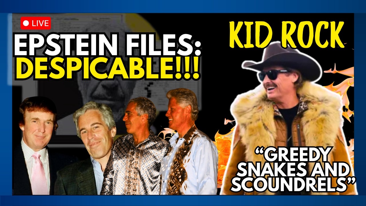 Kid Rock Lights Up the Senate Committee Hearing - Latest EPSTEIN Drop