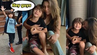Shah Rukh Khan’s Son AbRam New Video says He is a Rockstar. Check Out Why