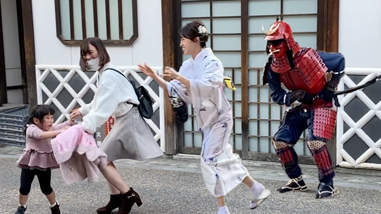 SAMURAI MANNEQUIN PRANK in JAPAN #01 / Asakusa Tokyo