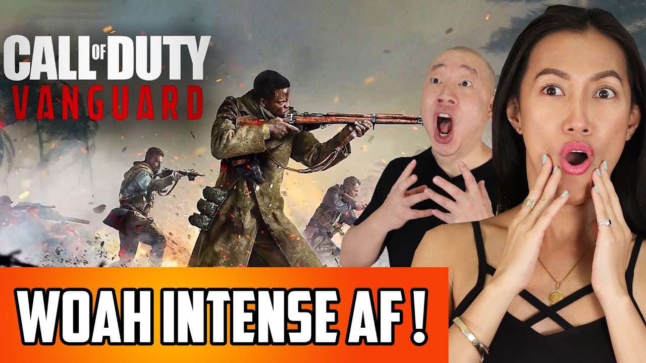 Call of Duty: Vanguard - Reveal Trailer Reaction | Most Intense COD Ever?