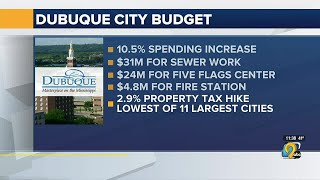Dubuque City Council approves property tax hike