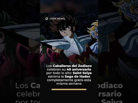 Caballeros del Zodiaco cumple 40 años: Saga de Hades gratis esta semana