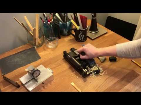 Making Another Clarinet Reed - YouTube