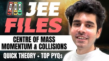 Centre of Mass | Momentum & Collisions | JEE FILES - Quick Theory + TOP PYQs | JEE 2025 | #jee2025