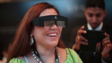 World Global Network Live Experience Space Computer & LUMINA Glasses Demo, Dubai Join WGN