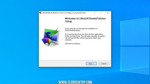 How To Patch Windows 10 20H2 For using Custom Themes