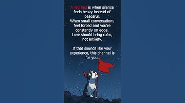 When Love Feels Heavy Red Flag  #shorts #redflag