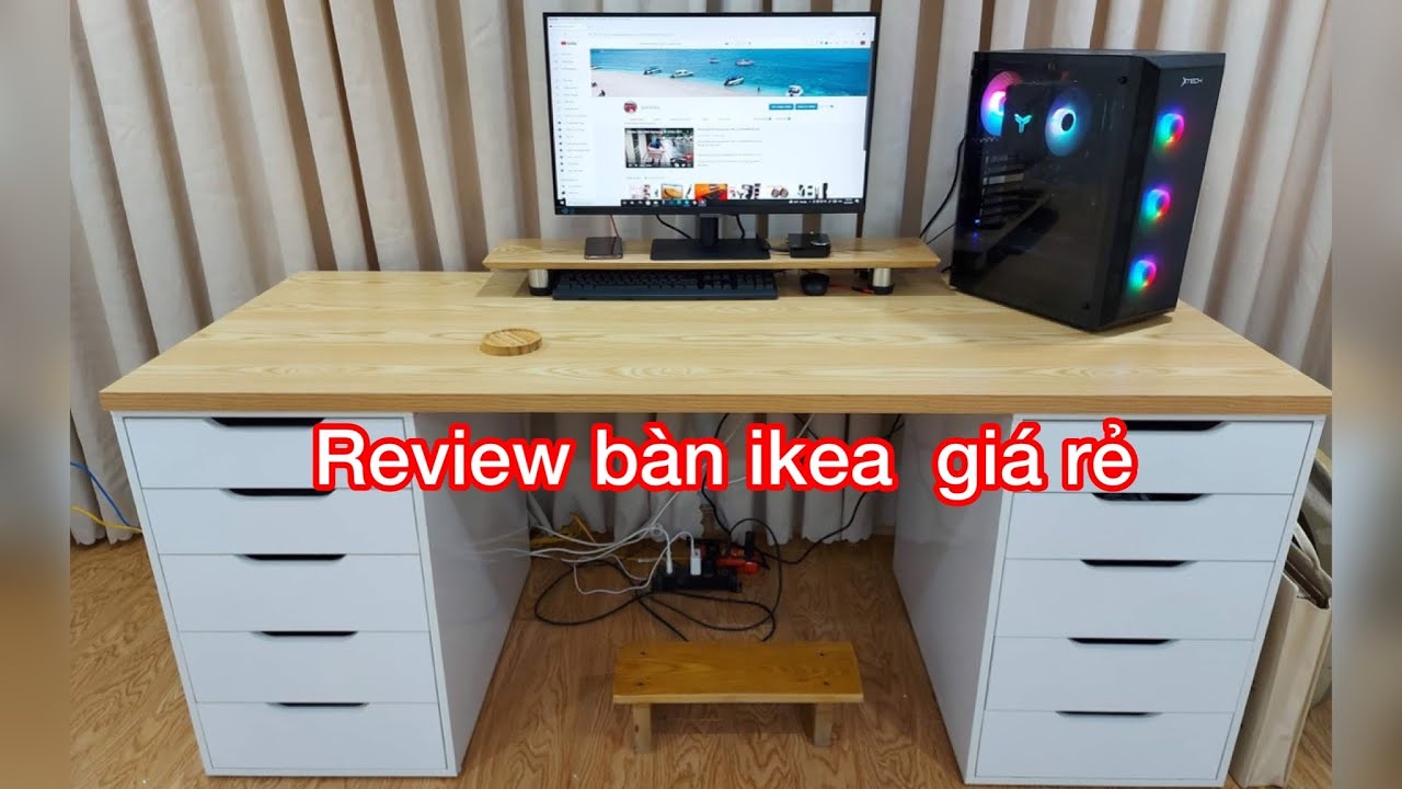 Review - Bàn Ikea - Phong Cách Thụy Điển - youtube