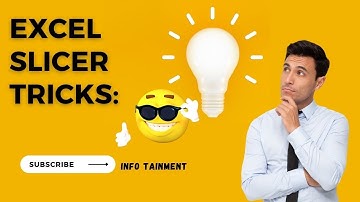 Excel Slicer Tricks: Your Path to Data Analysis Mastery #shorts