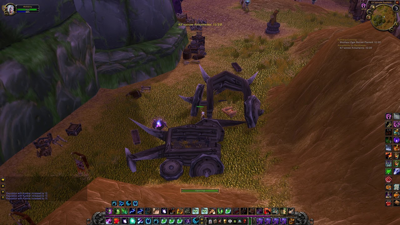 Armaments for Deception / Ruthless Cunning, WoW TBC Quests