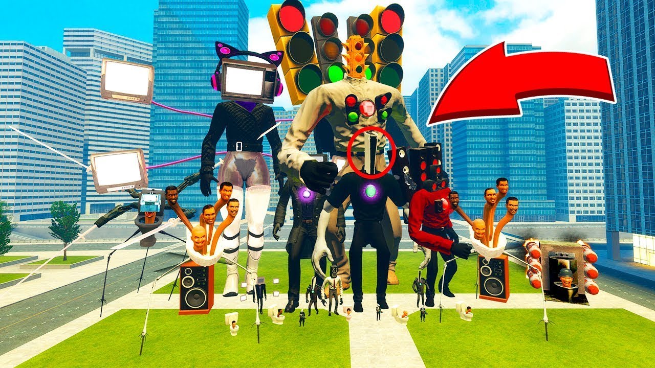 Ultimate Camera Man NEW TITAN PLAYSTATION 5 MAN vs ULTIMATE CAMERA MAN In Garry's Mod ...