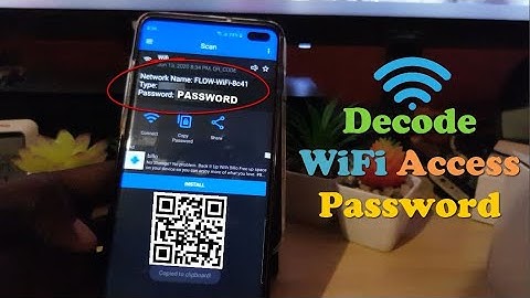 How to Decode WiFi QR Code and See Password