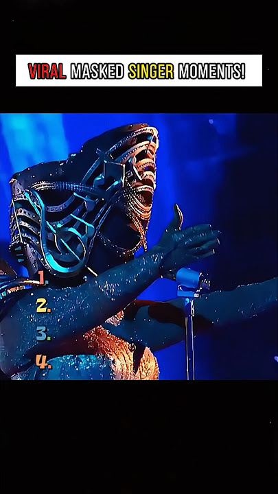 Viral Masked Singer moments! 2's voice is UNREAL! #themaskedsinger #musiccompetit #viral