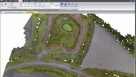 SCC - Volumes from UAV point cloud