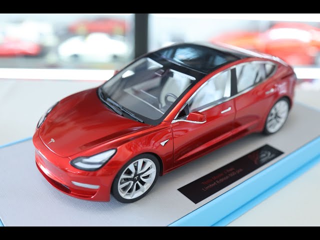 LS COLLECTIBLES 1/18 – TESLA Model 3 – 2019 - Little Bolide