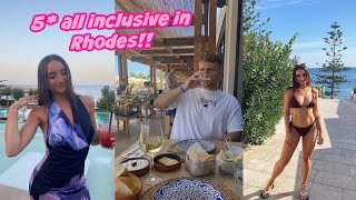 spend a week with us in a 5 star all inclusive in Rhodes!! *greece holiday vlog* xox