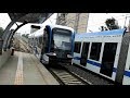 Riding Ethiopia light rail train