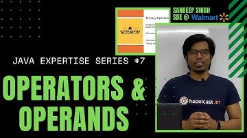 Operators and Operands || Java Expertise Series || Video #7