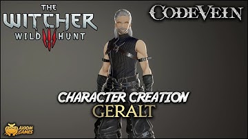 Code Vein - Geralt of Rivia Character Creation (The Witcher)
