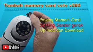 Cara Memasang Memory Card di CCTV V380 montion track