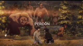 Miniatura de vídeo de "No espero amor ni odio...Eren & Mikasa【PERDÓN】"