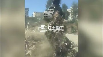 OEM/ODM excavator demolition and sorting grapple JIANGTU hydraulic rotating grab for sale